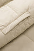 Zip Up Drawstring Hem Puffer Coat